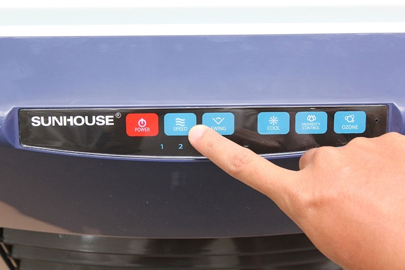 Quạt điều hòa Sunhouse SHD7725 Xanh Quạt điều hòa Sunhouse SHD7725 Xanh