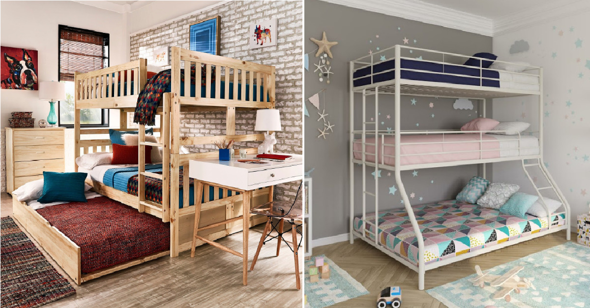 3 loại giường 3 tầng trẻ em phổ biến trên thị trường ai cũng muốn sở hữu