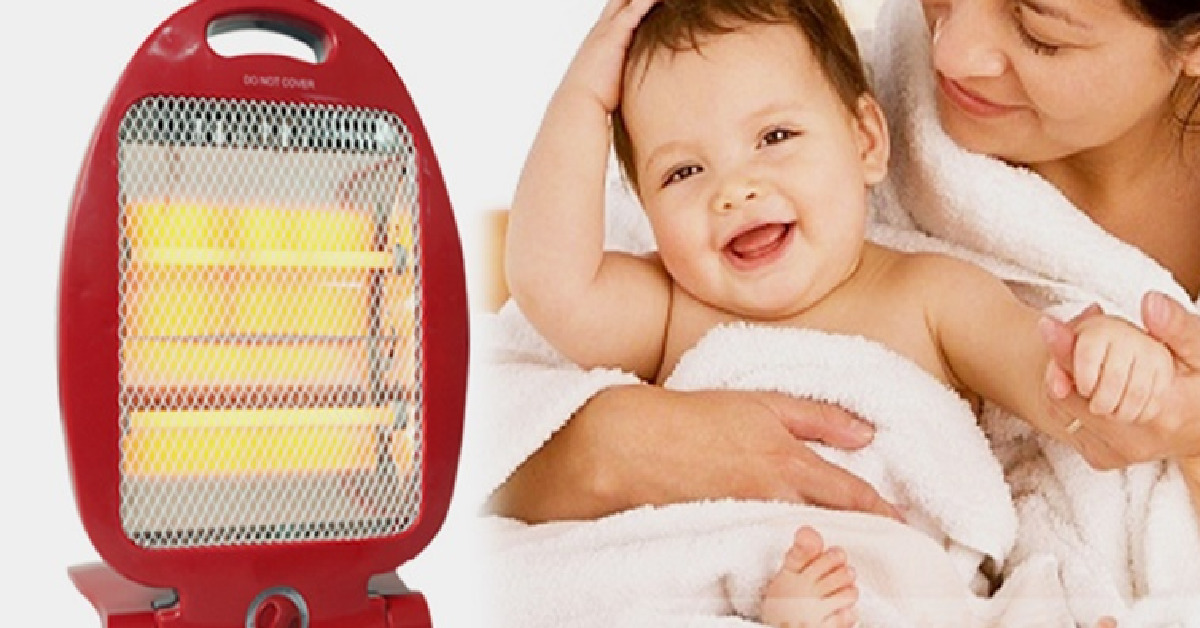 5 lưu ý quan trọng mẹ cần nhớ khi dùng đèn sưởi hồng ngoại cho bé
