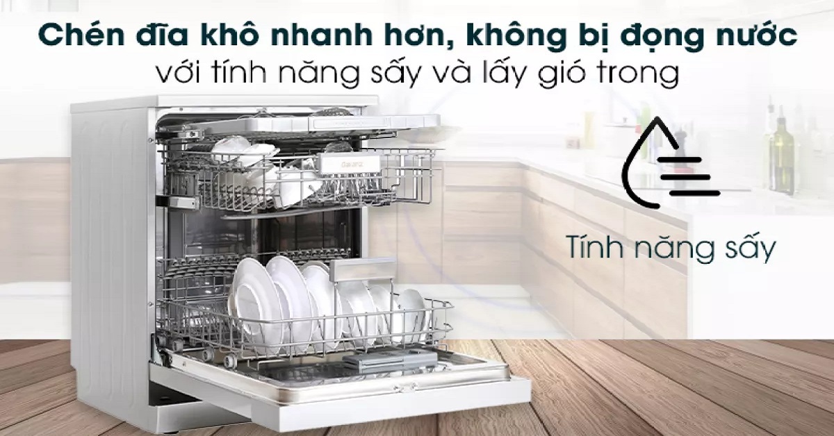 5 lý do nên lựa chọn máy rửa bát Galanz W60B1A401M-AE5 có căn bếp của mình