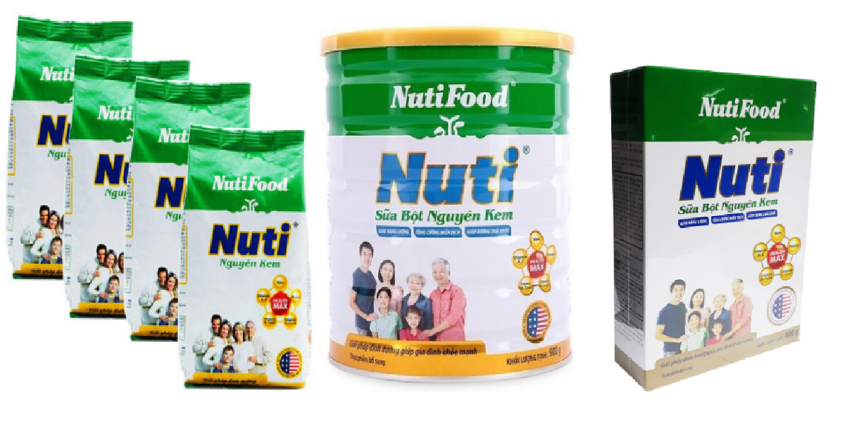 7 điều mẹ cần biết khi sử dụng sữa bột nguyên kem Nutifood cho gia đình