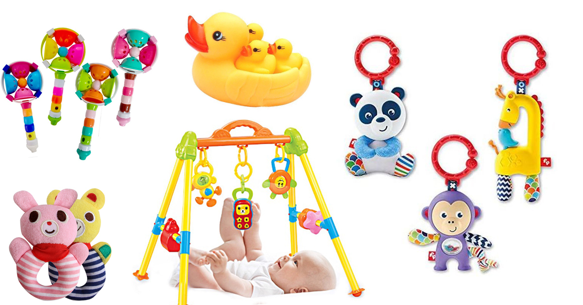 9 loại đồ chơi cho bé sơ sinh an toàn nhất mẹ nên tham khảo chọn mua