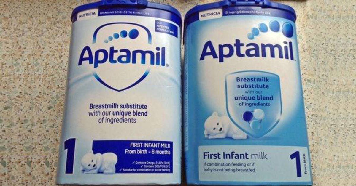 Bảng giá sữa Aptamil cập nhật mới nhất trong tháng 2/2019 | websosanh.vn