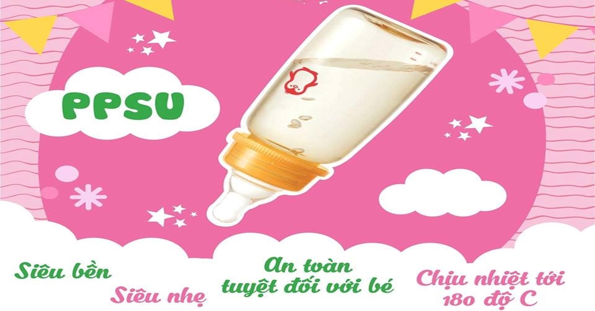 Bình sữa nhựa PPSU là gì ? Các loại bình sữa PPSU tốt nhất hiện nay