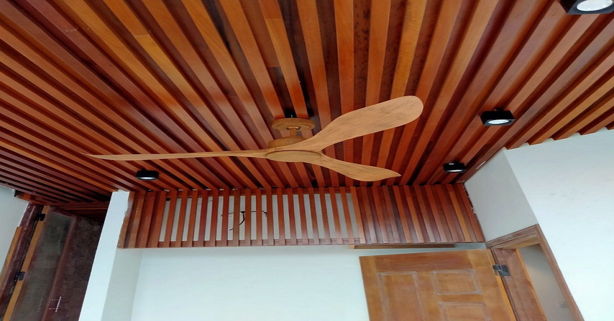 Chi tiết về dòng quạt trần cánh gỗ