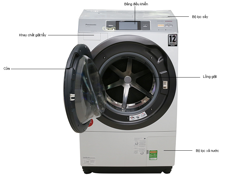 Có nên mua máy giặt sấy inverter Panasonic NA-VX93GLWVT ?