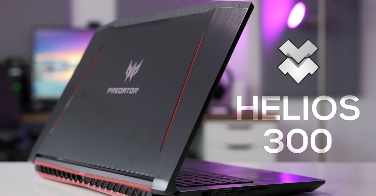 Đánh giá chiếc laptop gaming Acer Helios 300