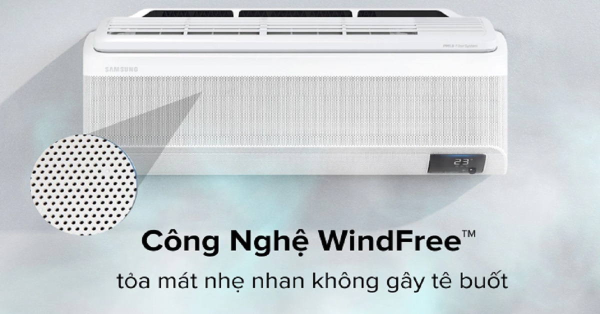 Đánh giá dòng máy điều hòa Samsung WindFree™ BYAA cao cấp 2022