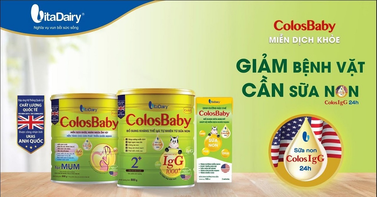 Đánh giá sữa bột Colosbaby có tốt không, công dụng, các loại, giá cả, cách pha đúng