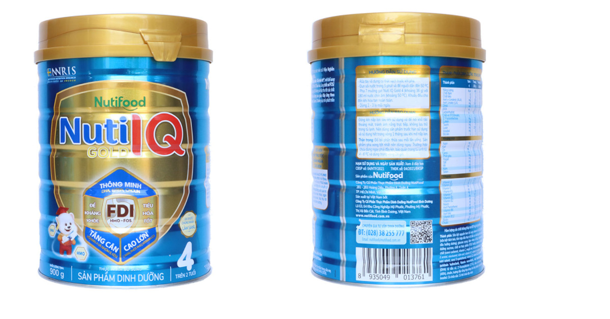 Đánh giá sữa Nuti IQ Gold Step 4 có tốt không, công dụng, giá bán và nơi mua uy tín