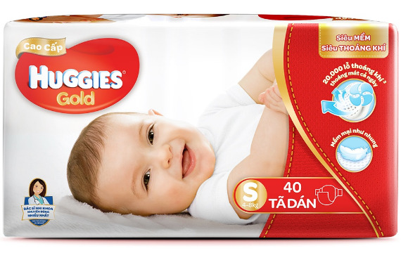 tã dán sơ sinh huggies có tốt không