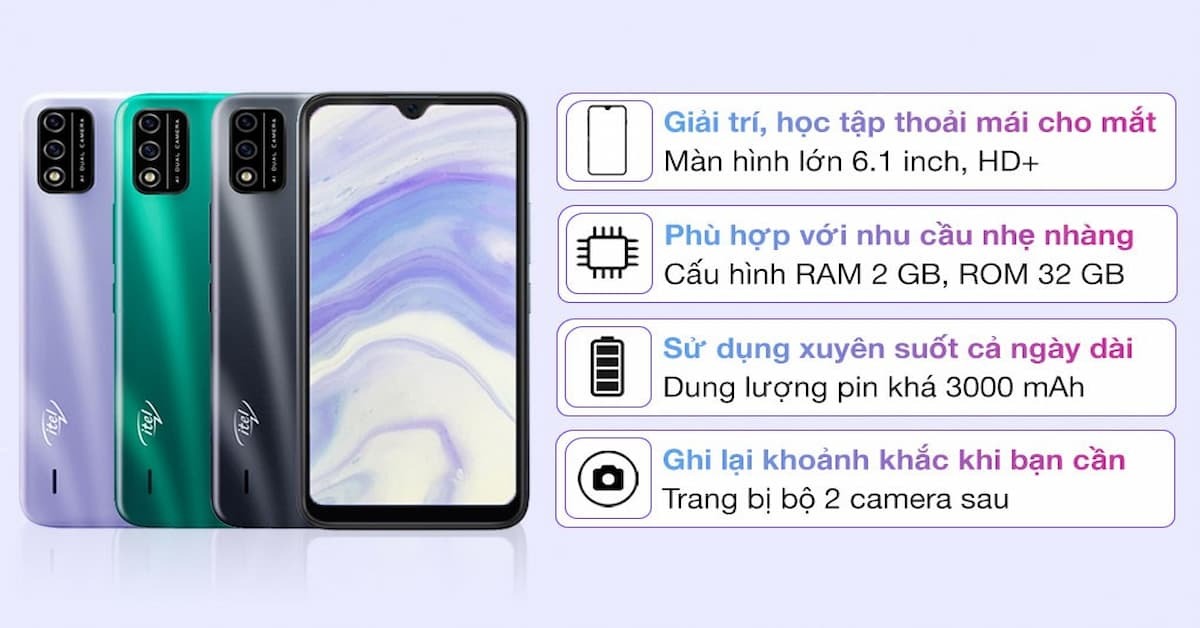 Điện thoại Itel l6006 giá từ 1,8 triệu đồng có tính năng gì hấp dẫn ...