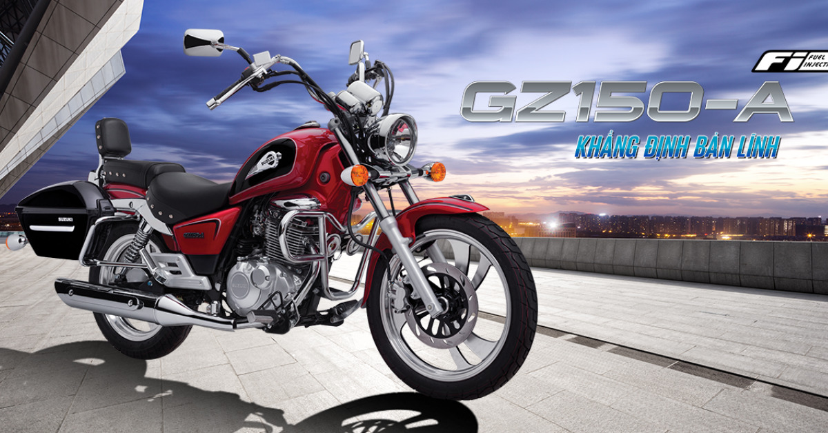 Suzuki GZ 150A Đẹp tiện dụng và mạnh mẽ