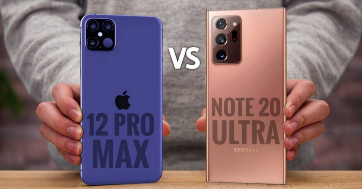 iPhone 12 Pro Max 5G đắt hơn nhưng liệu có cao cấp hơn Samsung Note 20 Ultra 5G?