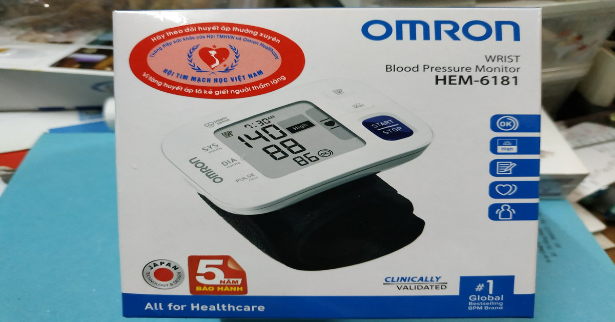 Máy đo huyết áp Omron tốt nhất trên thị trường hiện nay