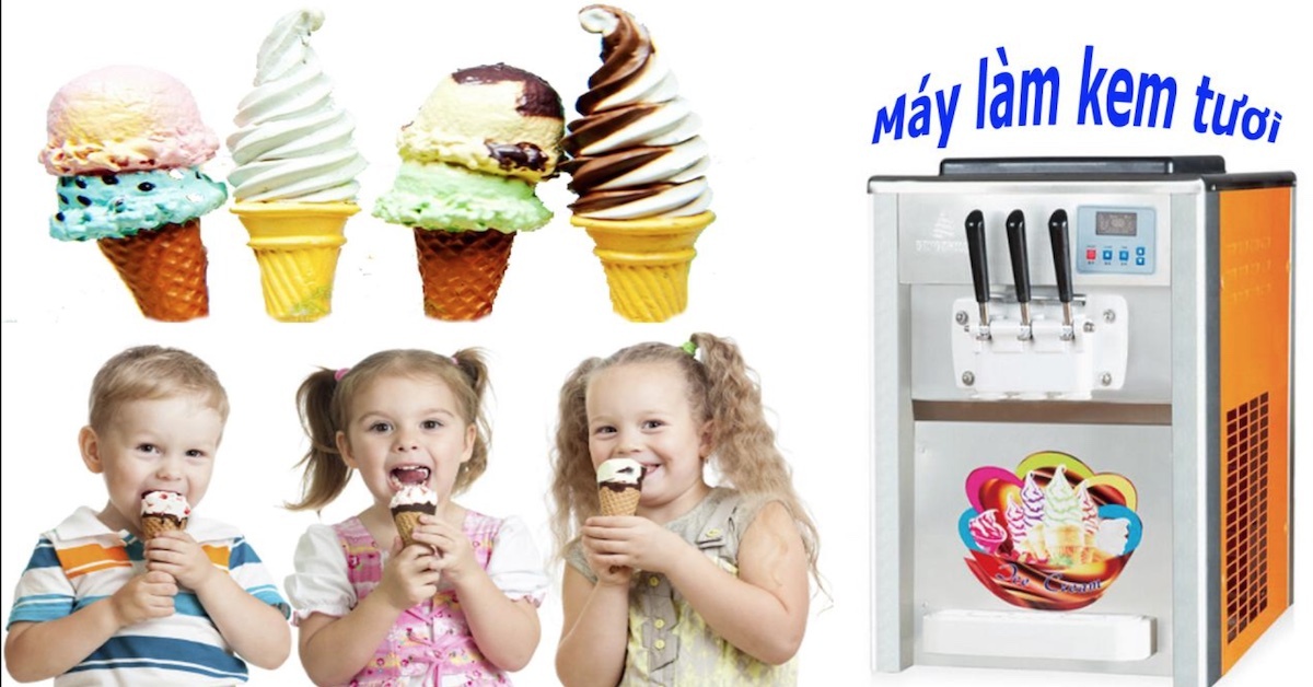 Nên mua máy làm kem ở đâu chất lượng và uy tín?