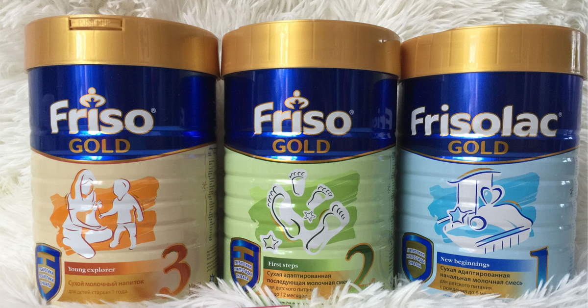 Những điều cần biết khi mua sữa Friso Gold 2 cho bé