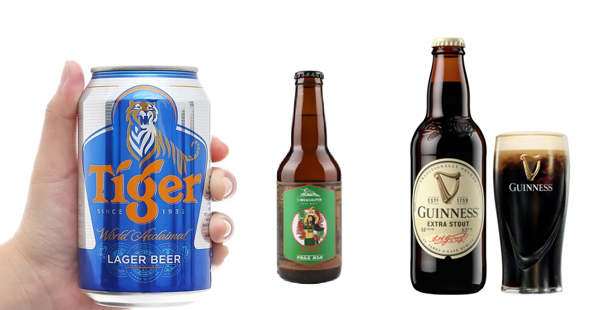 Phân biệt các loại bia lager, ales, stouts và bia không cồn chi tiết