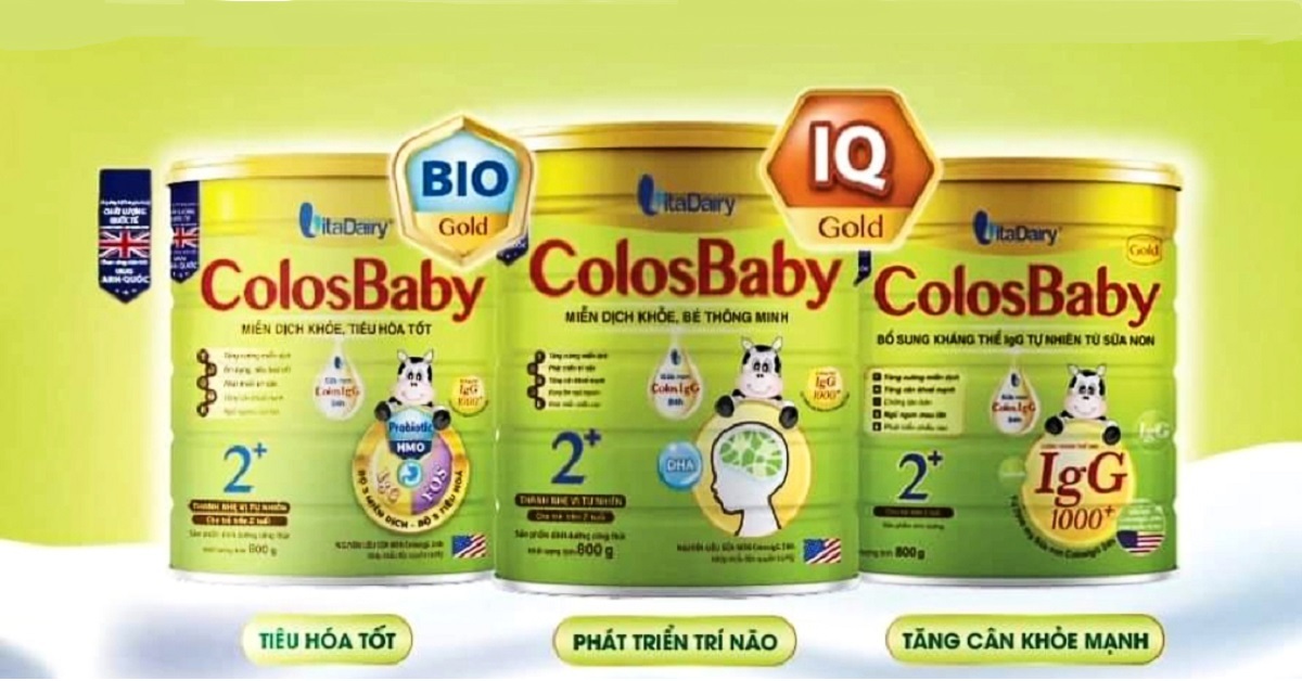 Phân tích ưu nhược điểm của sữa bột Colosbaby