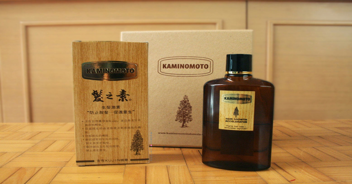 Review chi tiết về thuốc mọc tóc Kaminomoto Nhật Bản