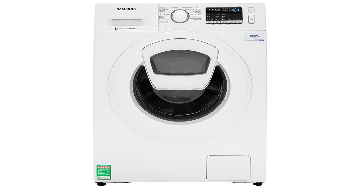 Review máy giặt Samsung 10kg Addwash Inverter WW10K44G0YW/SV