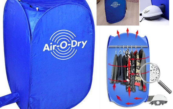 Review máy sấy quần áo Air O Dry có tốt không, giá bán, cách dùng
