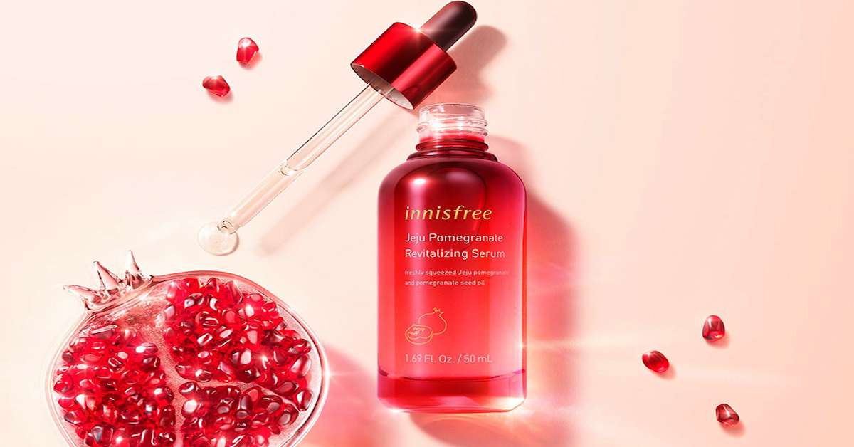 Review serum Innisfree lựu đỏ - Innisfree Jeju Pomegranate Revitalizing Serum