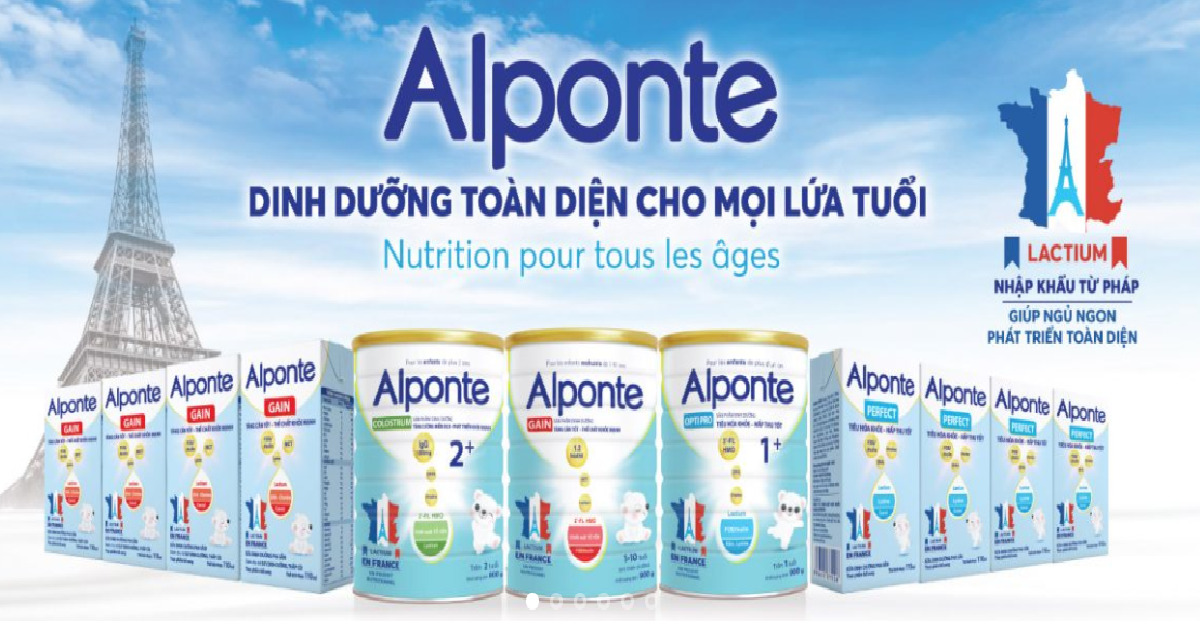 Review sữa Alponte của nước nào sản xuất? Có tốt không? Giá bao nhiêu?