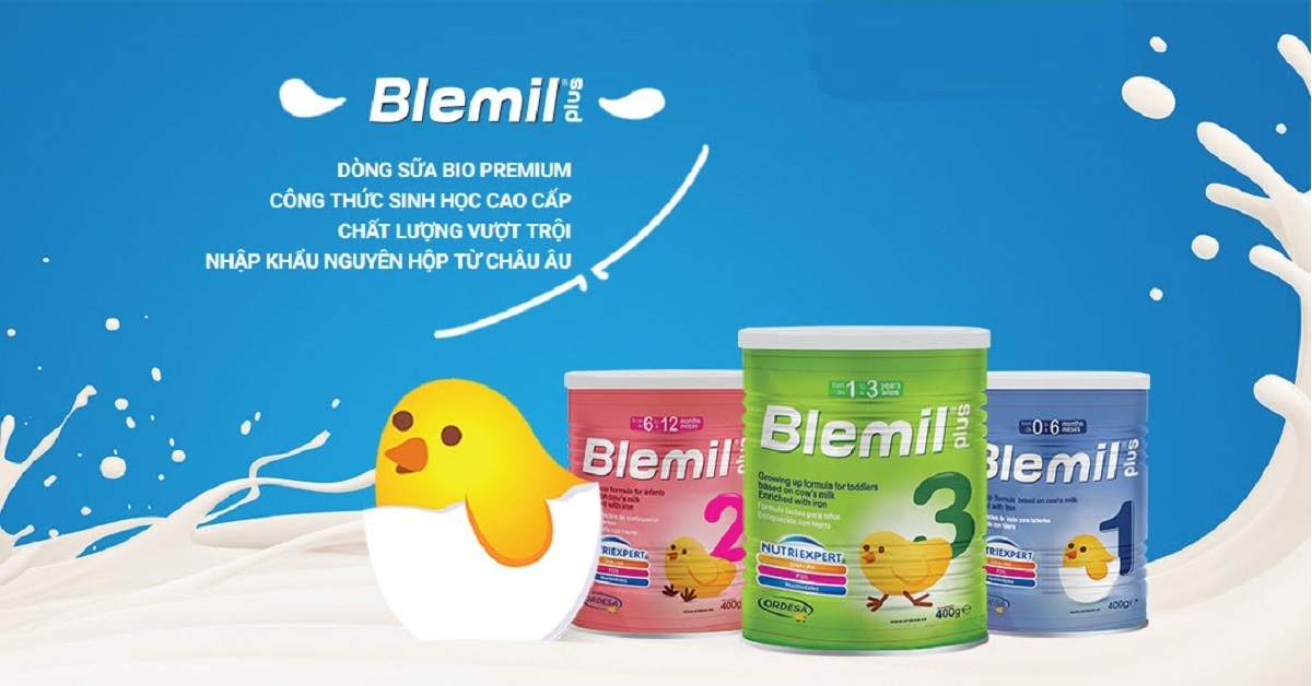 Sữa Blemil Plus 3 800g (1-3 tuổi) Chính Hãng Giá Rẻ Nhất Tại Hà Nội