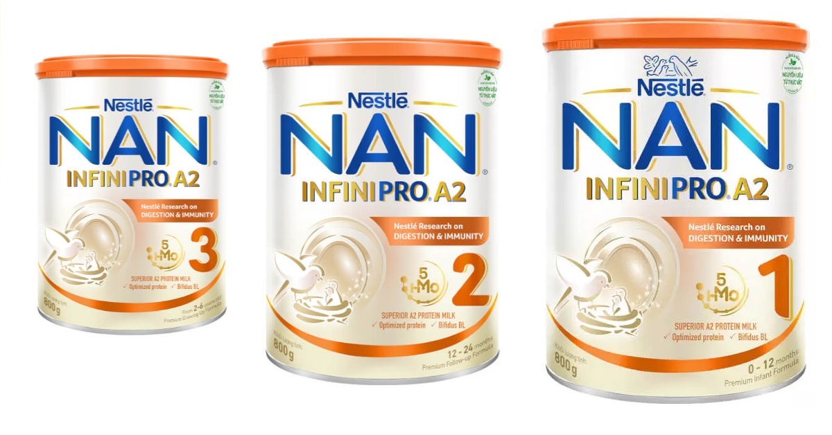 Review sữa Nan Infinipro A2 từ A-Z: xuất xứ, thành phần, công dụng, chủng loại và giá thành