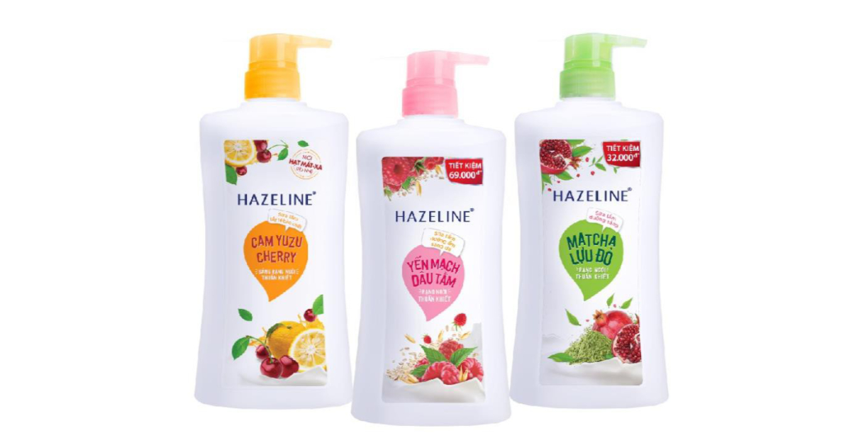 Review sữa tắm Hazeline: 3 loại dưỡng trắng, mùi nào đáng sắm?