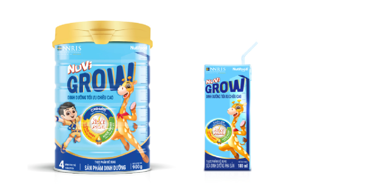 Review tất tần tật sữa Nuvi Grow là sữa gì? Có mấy loại? Giá bao nhiêu? Uống ngon không?