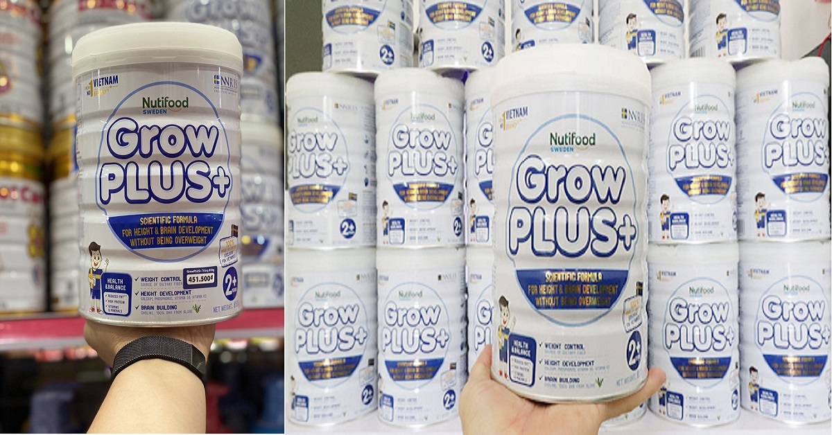 Review tất tần tật về sữa Grow Plus trắng cho trẻ béo phì của Nutifood