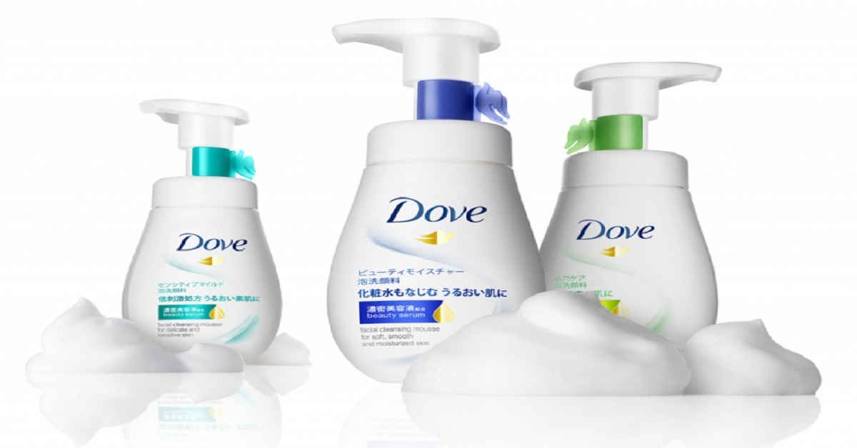 Sơ lược về dòng sữa rửa mặt Dove