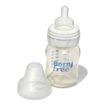 So sánh Bình sữa Born Free nhựa PES 150ml và Born Free Thủy tinh 160ml