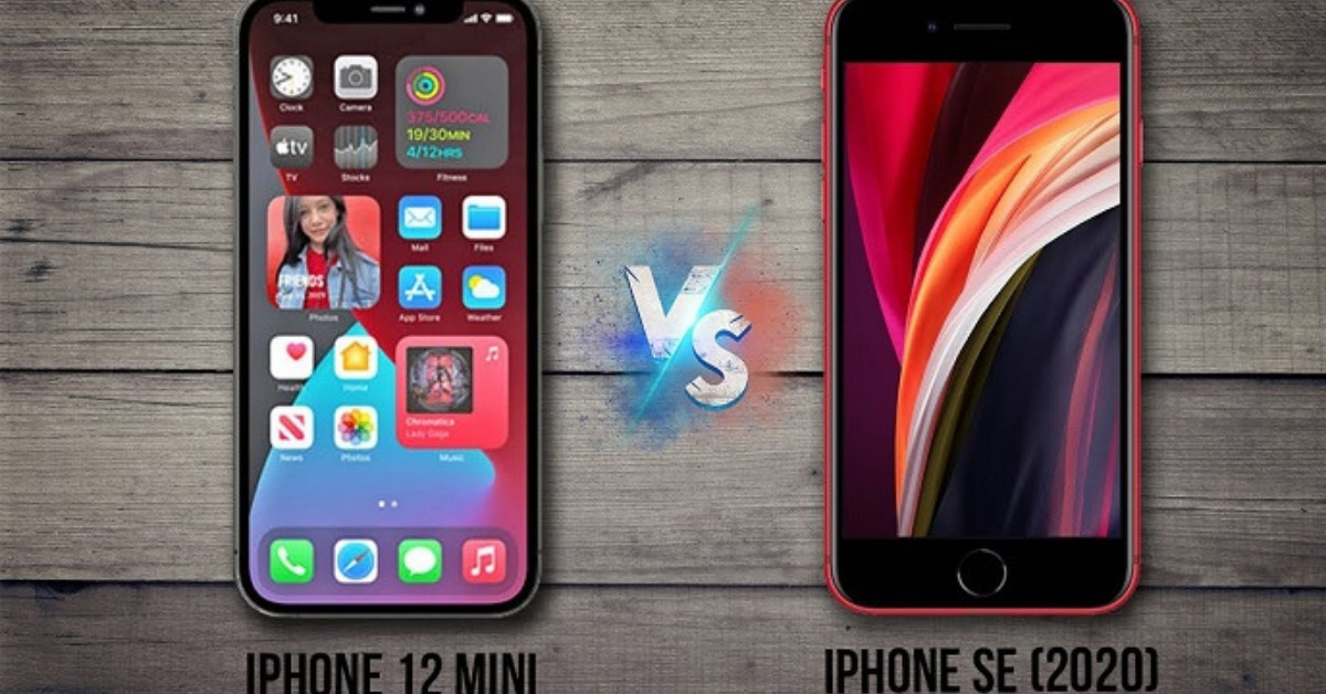 So sánh kích thước iPhone 12 Mini và iPhone SE 2020? Nên mua loại nào năm 2021