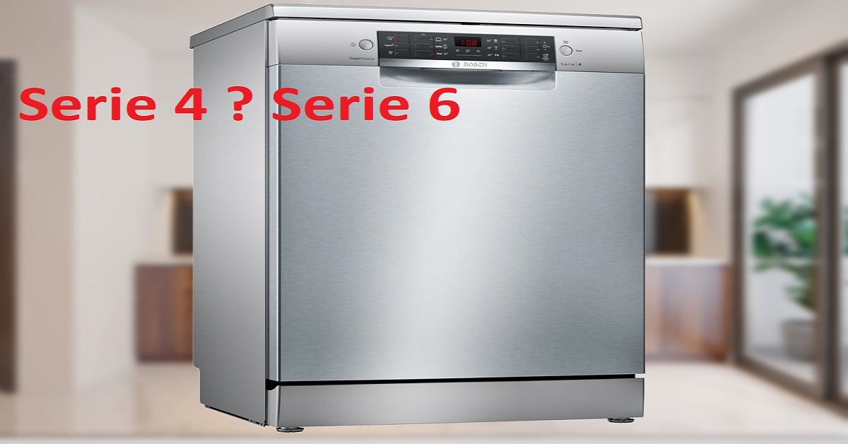 So sánh máy rửa bát Bosch serie 4 và serie 6 có gì giống và khác nhau