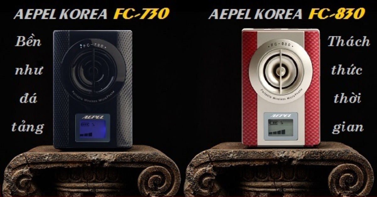 So sánh máy trợ giảng Aepel FC – 730 và Aepel FC – 830 – Máy trợ giảng nào tốt?