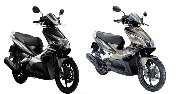 So sánh sự khác nhau giữa xe máy Honda Air Blade Thái và Việt | websosanh.vn