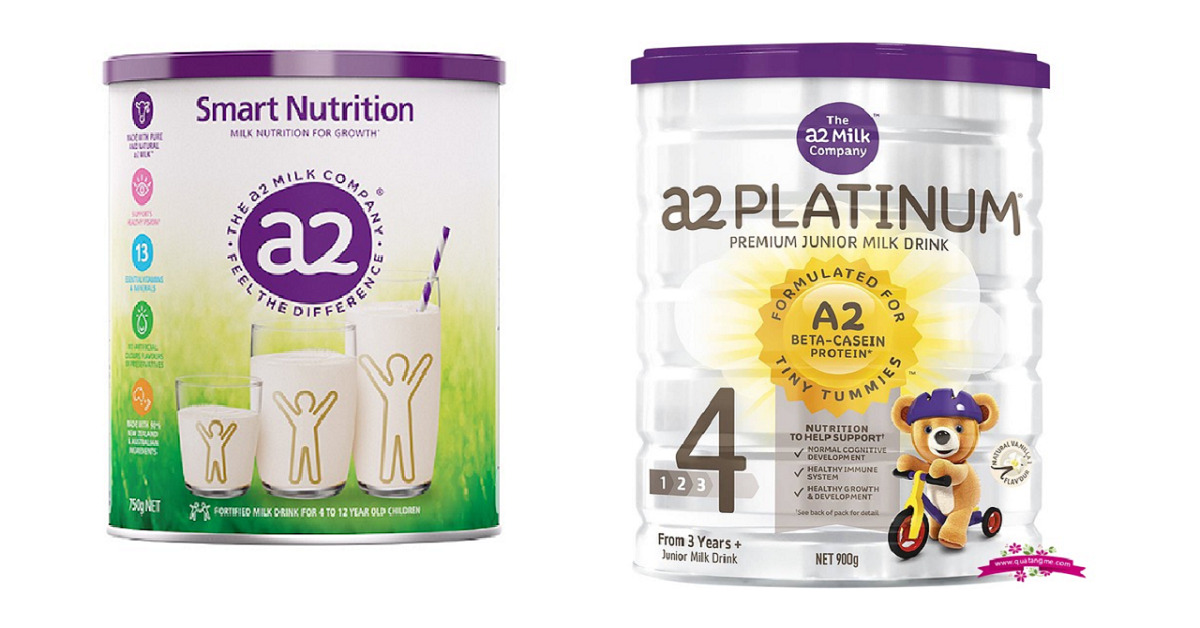 So sánh sữa bột A2 Smart Nutrition và sữa A2 Platinum nên mua loại nào cho bé?