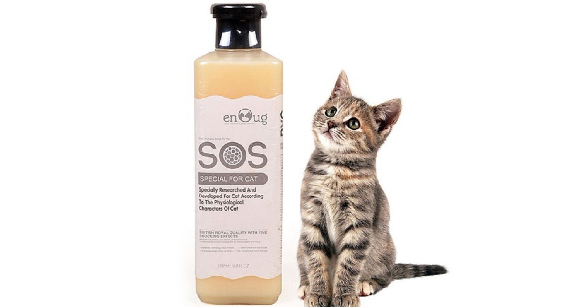 Sữa tắm SOS cho mèo có ưu điểm gì nổi bật?