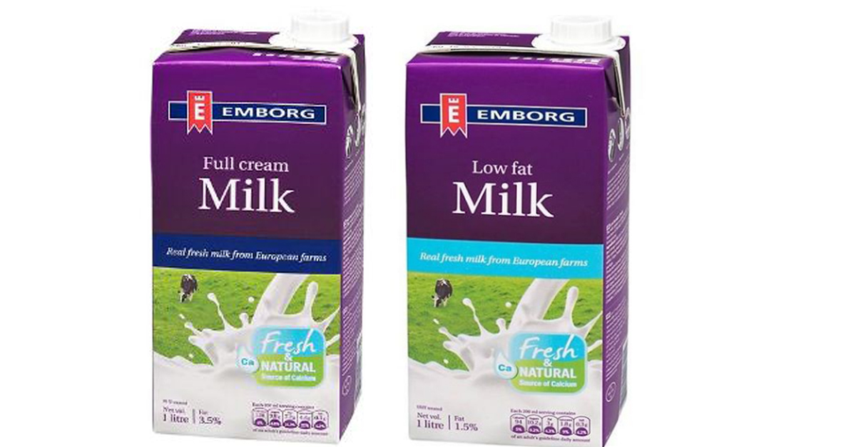 Sữa tươi Emborg nhập khẩu có tốt không ? Có mấy loại ? Giá bao nhiêu ?