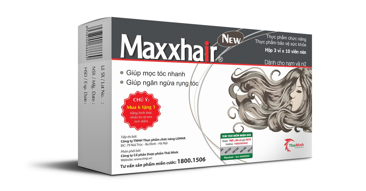 Thuốc mọc tóc Maxxhair có hiệu quả không?