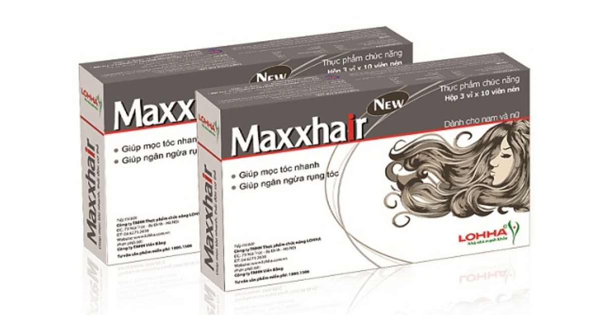Thuốc mọc tóc maxxhair giá bao nhiêu?