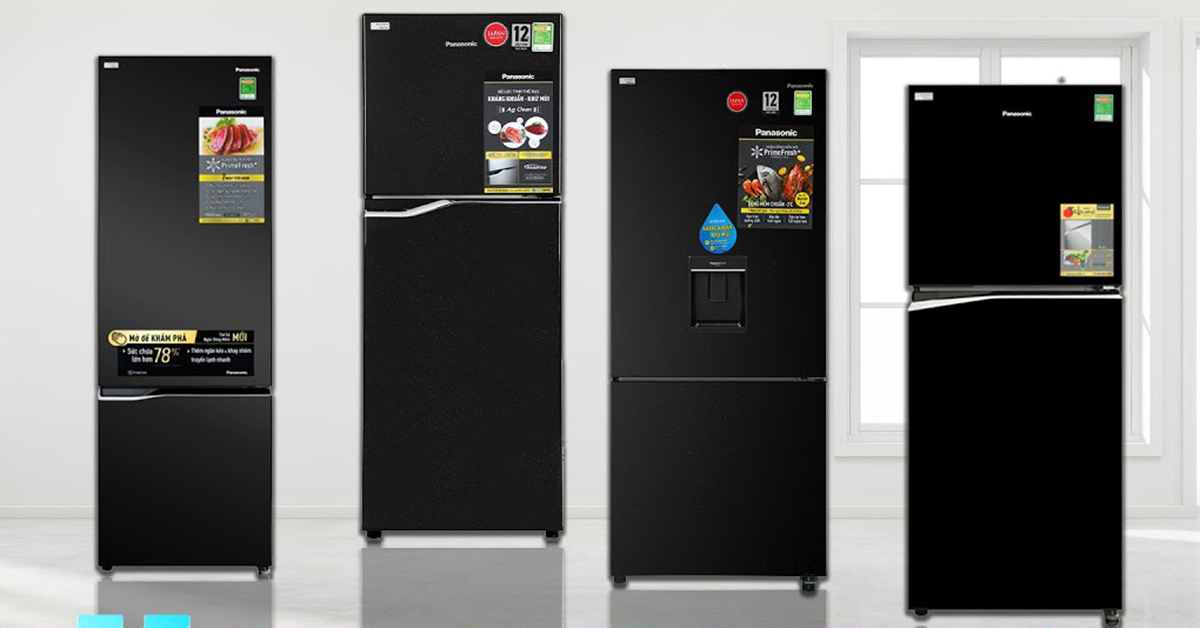 Top 5 sản phẩm tủ lạnh Panasonic tiết kiệm điện, đáng mua