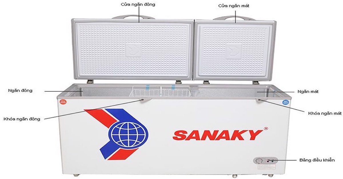 Top 5 tủ đông Sanaky 2 ngăn bán chạy nhất trên thị trường 2021