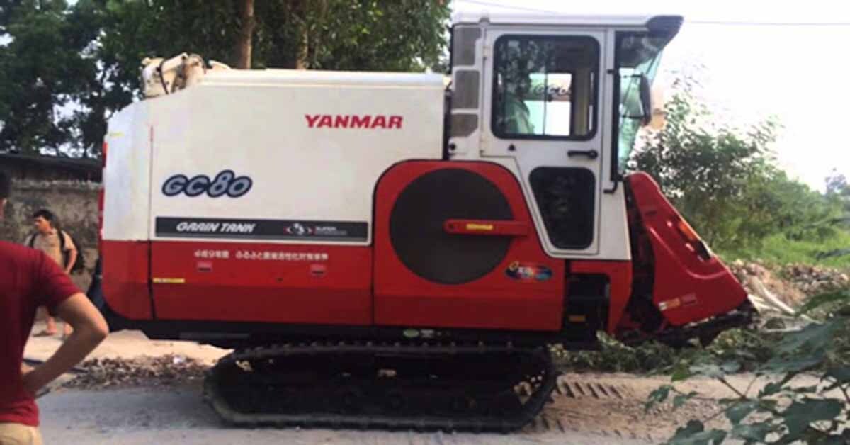 Top máy gặt đập liên hợp Yanmar tốt nhất để thu hoạch lúa cho bà con nông dân Việt Nam