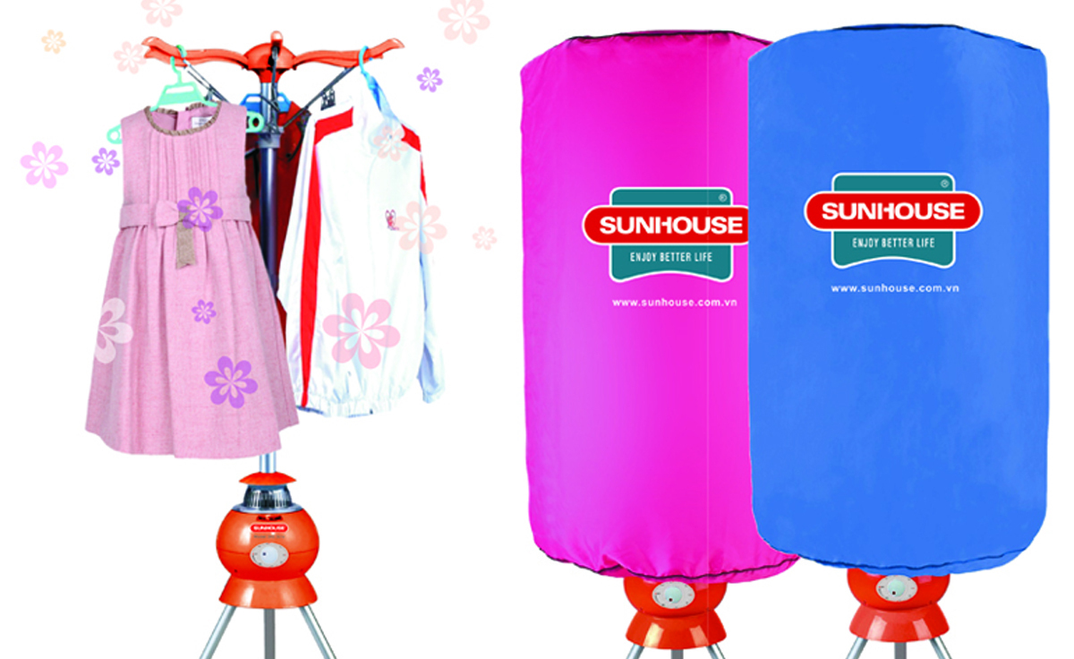 Top máy sấy quần áo Sunhouse GIÁ RẺ VÀI TRĂM NGHÌN ĐỒNG cho ngày mưa ẩm ướt