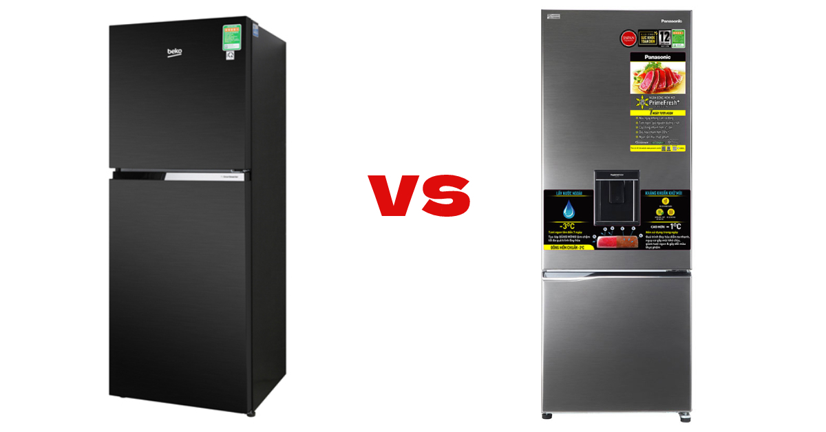Tư vấn: Nên mua tủ lạnh Beko hay Panasonic?