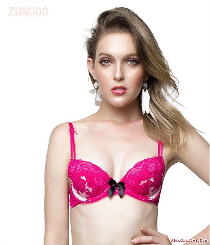 Áo ngực mút vừa phối ren Wannabe AN613
